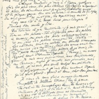 Lettre de Barbara Church à Jean Paulhan (6 décembre 1954)