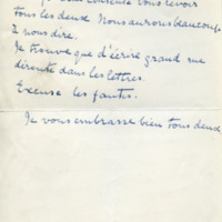 Lettre de Bertha Rhodes à Jean Paulhan, 1950-03-21
