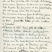 Lettre de Bertha Rhodes à Jean Paulhan, 1936-11-01