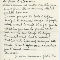 Lettre de Bertha Rhodes à Jean Paulhan, 1936-11-09