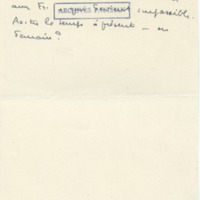Lettre de Marcel Arland à Jean Paulhan, 1956