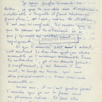 Lettre de Marcel Arland à Jean Paulhan, 1958