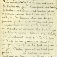 Lettre de Bertha Rhodes à Jean Paulhan, 1930-01-28