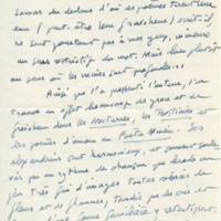 Lettre d'André Rolland de Renéville à Jean Paulhan, 1950-06-30