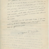 Lettre d'André Rolland de Renéville à Jean Paulhan, 1934-04-06