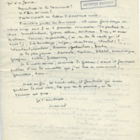Lettre de Marcel Arland à Jean Paulhan, 1952-05-10