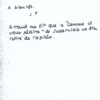 Lettre de Jean Paulhan à André Rolland de Renéville, 1934-10
