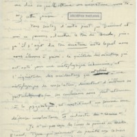 Lettre d'André Rolland de Renéville à Jean Paulhan, 1932-07-17