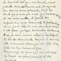 Lettre de Bertha Rhodes à Jean Paulhan, 1929-01-13
