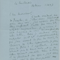 Lettre de Jacques de Lacretelle à Jean Paulhan (15 août 1925)