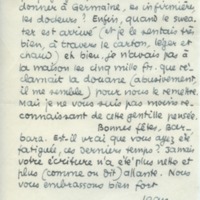 Lettre de Jean Paulhan à Barbara Church (16 décembre 1955)