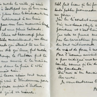 Lettre de Bertha Rhodes à Jean Paulhan, 1934-05-22