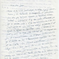 Lettre d'André Rolland de Renéville à Jean Paulhan, 1950-07-31