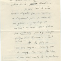 Lettre d'Armand Robin à Jean Paulhan (23 novembre 1936)