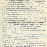 Lettre de Bertha Rhodes à Jean Paulhan, 1931-02-18