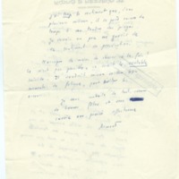 Lettre d'Armand Robin à Jean Paulhan (25 décembre 1955)