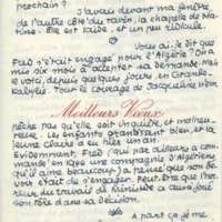 Lettre de Jean Paulhan à Barbara Church (21 décembre 1956)