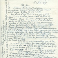 Lettre de Barbara Church à Jean Paulhan (5 juin 1957)