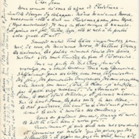 Lettre de Barbara Church à Jean Paulhan (6 décembre 1954)