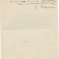Lettre de Julien Vocance à Jean Paulhan (21 mars 1931)