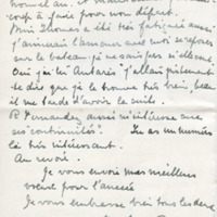 Lettre de Bertha Rhodes à Jean Paulhan, 1932-01-14