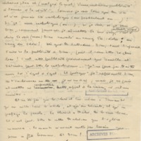 Lettre de Marcel Arland à Jean Paulhan, 1932