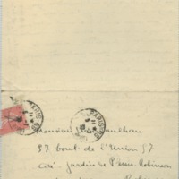 Lettre de Marcel Arland à Jean Paulhan, 1930-07-19