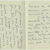 Lettre de Jacques de Lacretelle à Jean Paulhan (1927)