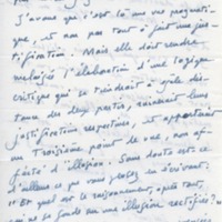 Lettre d'André Rolland de Renéville à Jean Paulhan, 1951-04-10