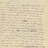 Lettre de Marcel Arland à Jean Paulhan, 1932