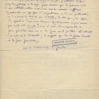 Lettre de Marcel Arland à Jean Paulhan, 1925