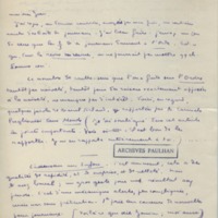 Lettre de Marcel Arland à Jean Paulhan, 1929