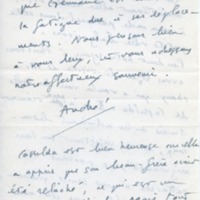 Lettre d'André Rolland de Renéville à Jean Paulhan, 1951-09-19
