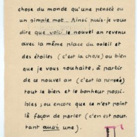 Lettre de Jean Paulhan à Barbara Church (décembre 1935)