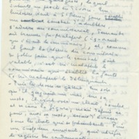 Lettre de Marcel Arland à Jean Paulhan, 1957