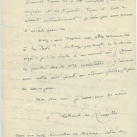 Lettre d'André Rolland de Renéville à Jean Paulhan, 1932-01-13