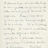 Lettre de Bertha Rhodes à Jean Paulhan, 1927-02-18