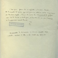 Lettre de Marcel Arland à Jean Paulhan, 1930