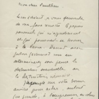 Lettre de Roger Allard à Jean Paulhan, 1927-05-20