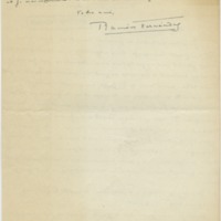 Lettre de Ramon Fernandez à Jean Paulhan (4 novembre 1928)