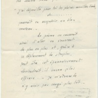 Lettre d'Armand Robin à Jean Paulhan (23 novembre 1936)