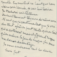 Lettre de Bertha Rhodes à Jean Paulhan, 1951-05-28