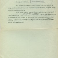 Lettre de Julien Benda à Jean Paulhan, 1932-10-09