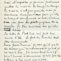 Lettre de Bertha Rhodes à Jean Paulhan, 1936-11-01