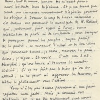 Lettre de Roger Martin du Gard à Jean Paulhan, 1932-07-31