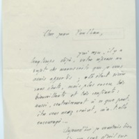 Lettre d'Armand Robin à Jean Paulhan (4 juin 1936)