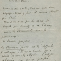 Lettre de Roger Allard à Jean Paulhan, 1928-07-14