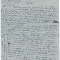 Lettre de Barbara Church à Jean Paulhan (23 octobre 1956)