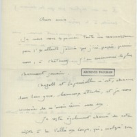 Lettre d&#039;André Rolland de Renéville à Jean Paulhan, 1932-03-20