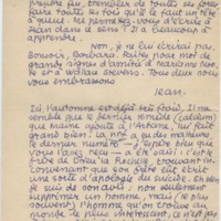 Lettre de Jean Paulhan à Barbara Church (28 septembre 1953)